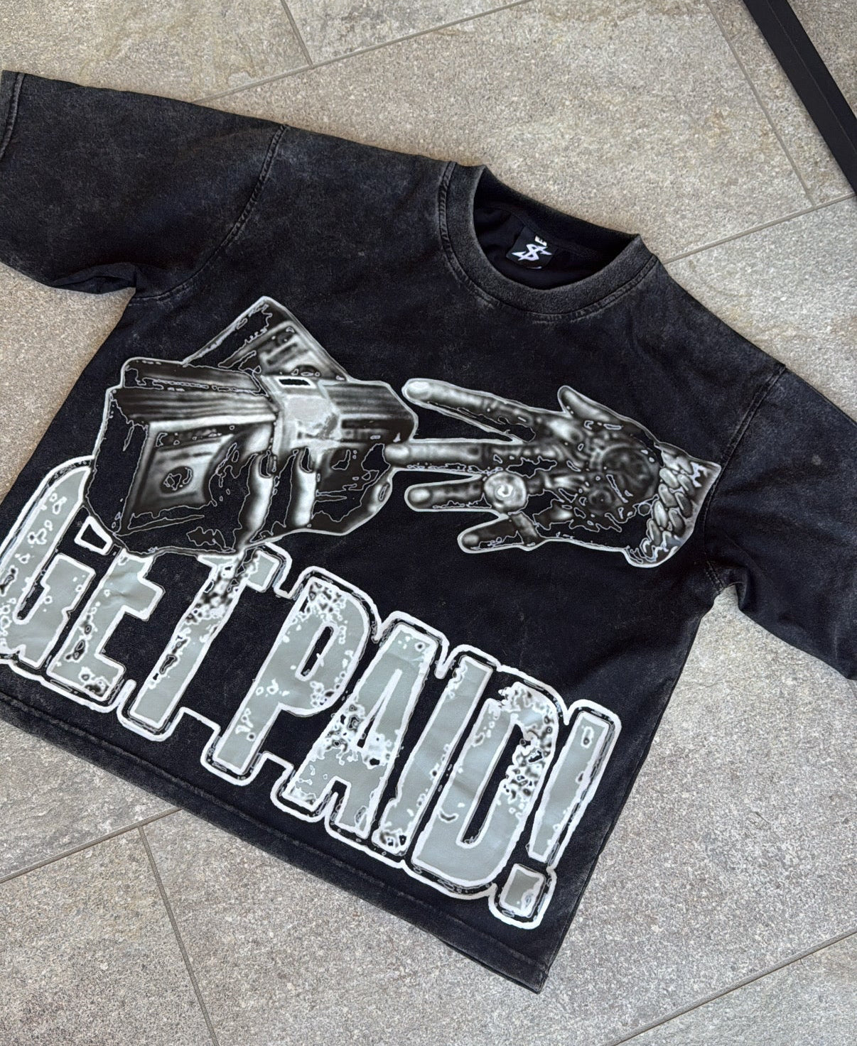 "GET PAID" TEE