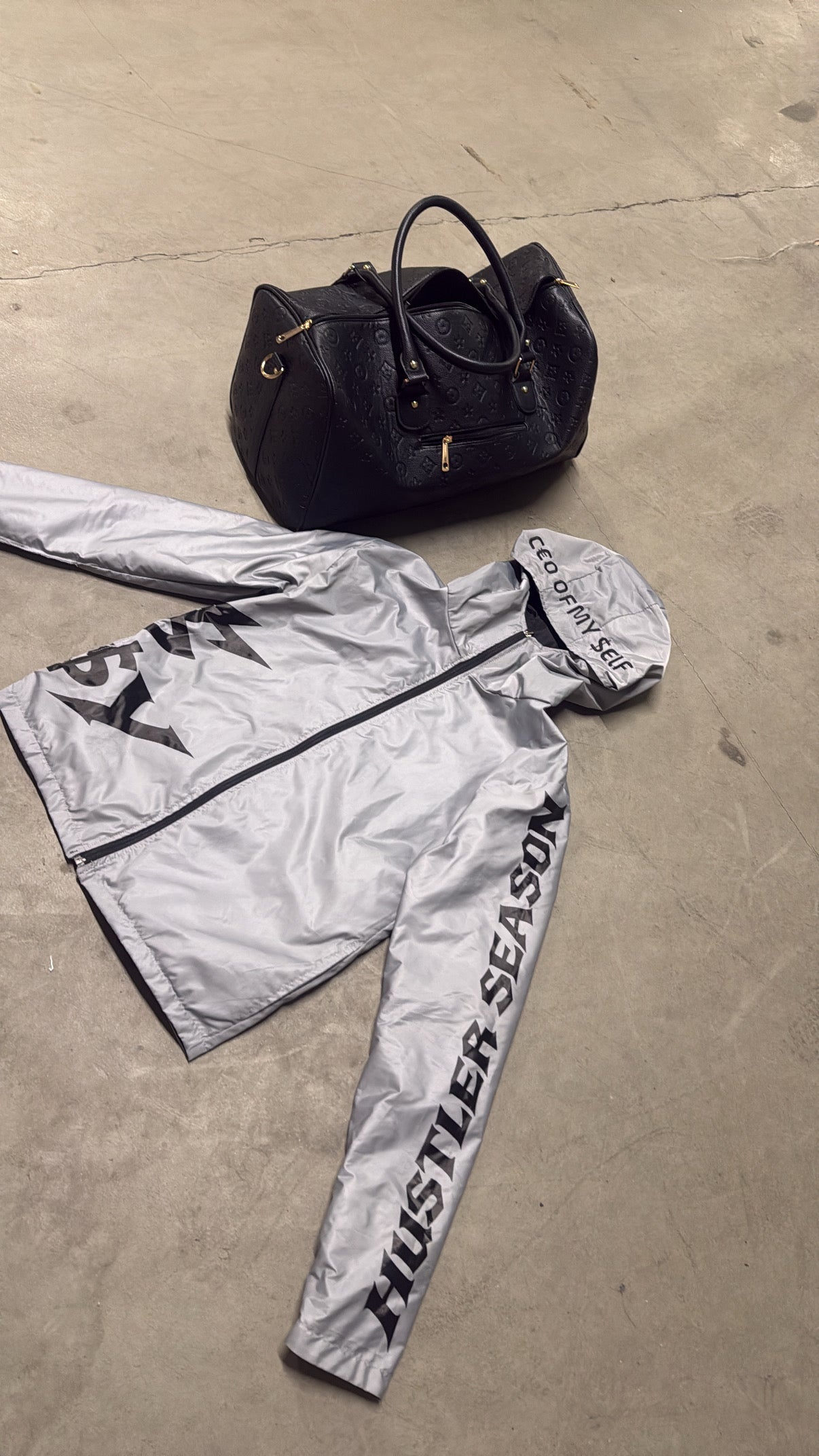 C€O OF MY $ELF - REVERSIBLE WINDBREAKER
